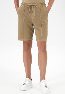 Erkek Haki Örme Şort - 50306976026