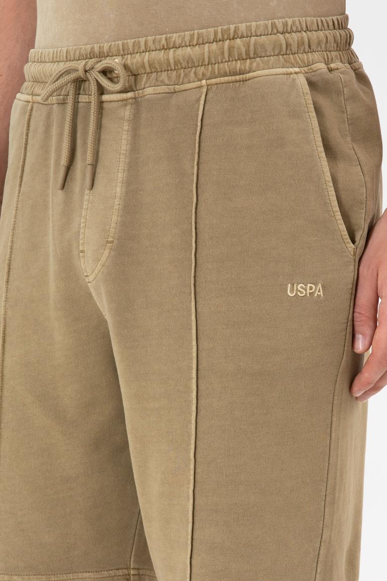 Erkek Haki Örme Şort - 50306976026