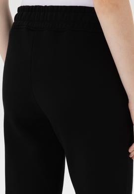 Kadın Siyah Şardonlu Jogger Eşofman Altı - 50313581005