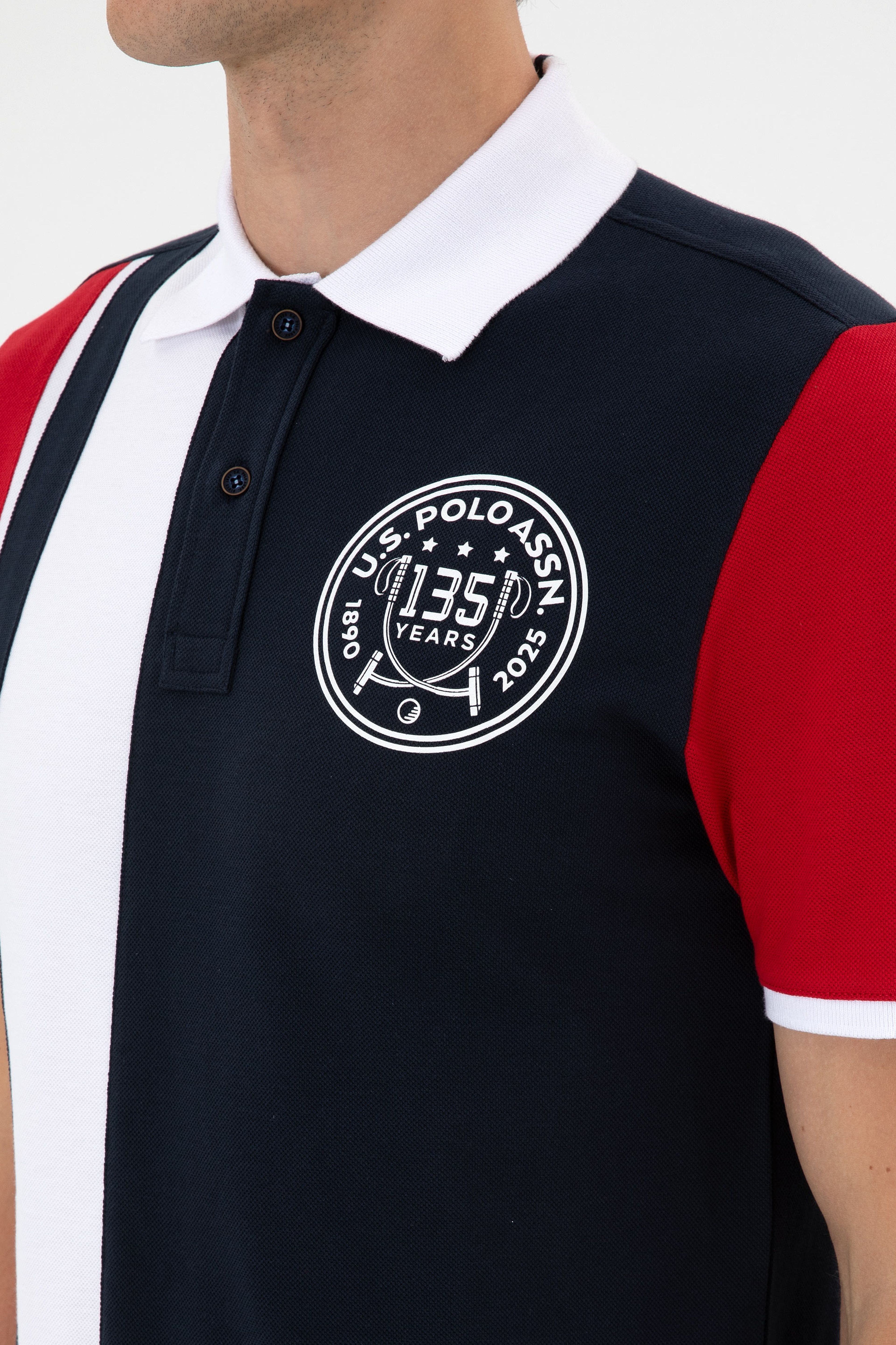 Erkek Regular Fit Polo Yaka Lacivert Tişört