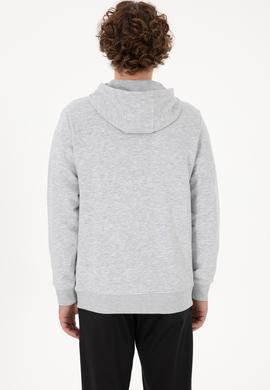 Erkek Regular Fit Açık Gri Örme Hırka - 50313748140