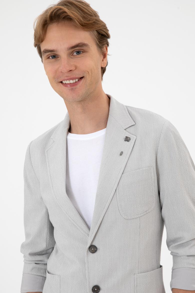 Erkek Gri Ceket - 50284017058