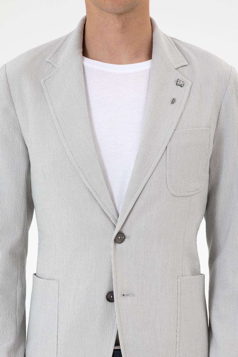 Erkek Gri Ceket - 50284017058