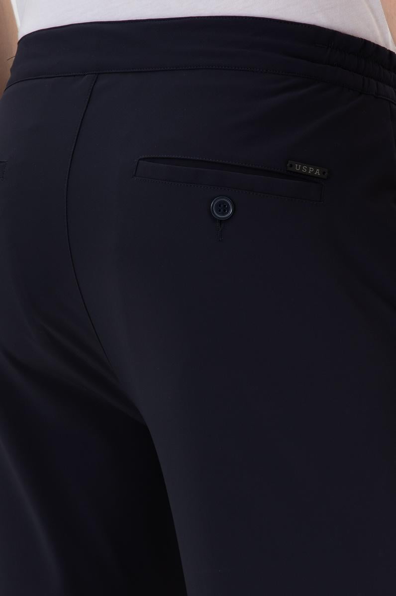 Erkek Lacivert Kanvas Pantolon