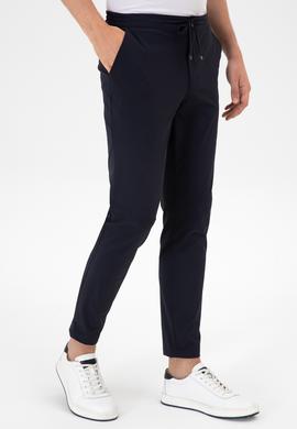 Erkek Lacivert Kanvas Pantolon - 50308040099