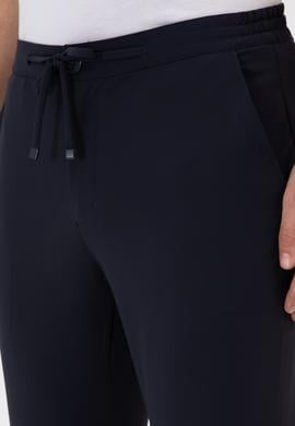 Erkek Lacivert Kanvas Pantolon - 50308040099