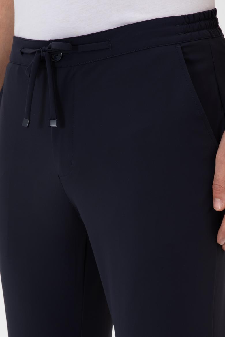 Erkek Lacivert Kanvas Pantolon - 50308040099