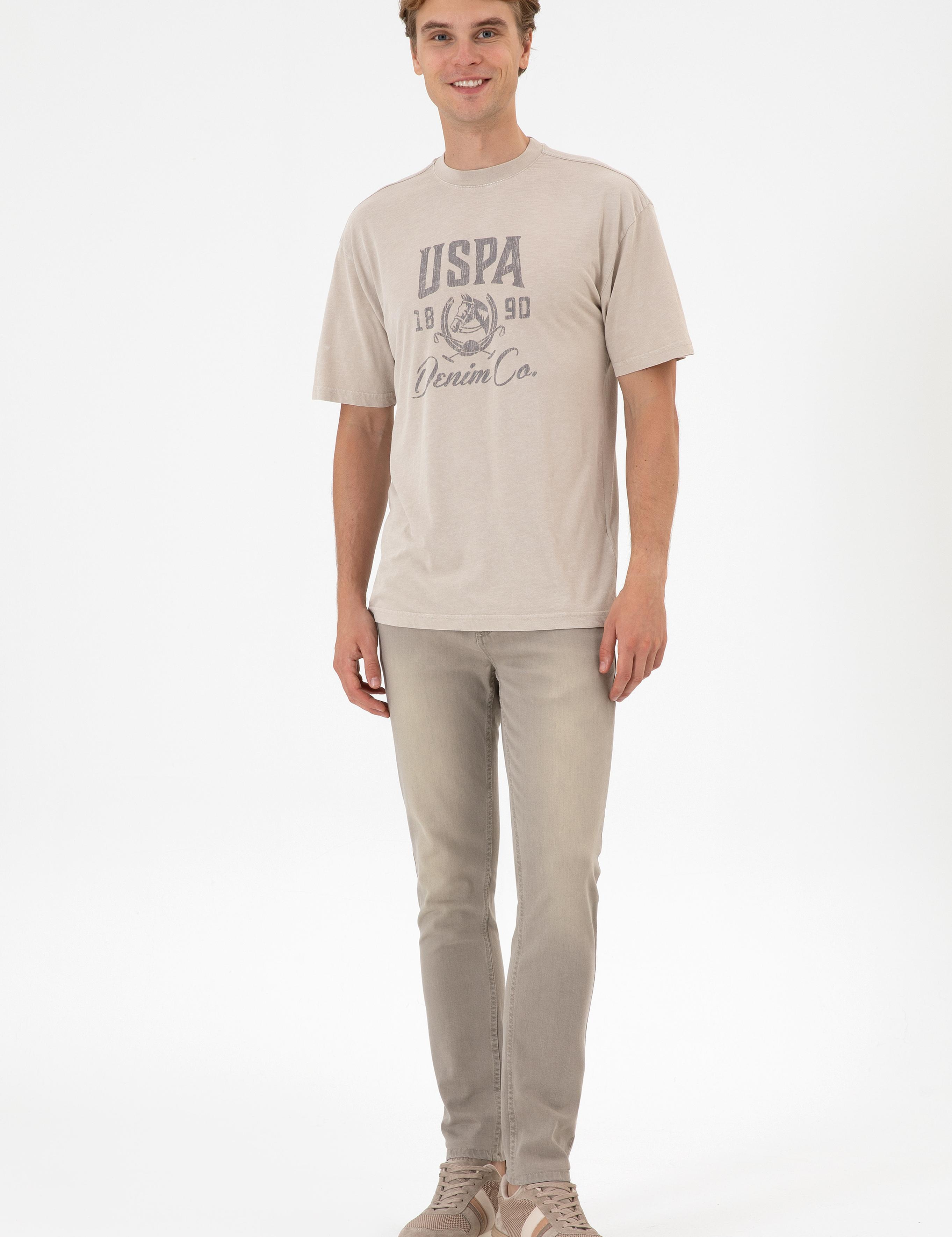 تی شرت یقه گرد ریلکس مردانه یو اس پولو | U.S. Polo Assn. - تصویر 4