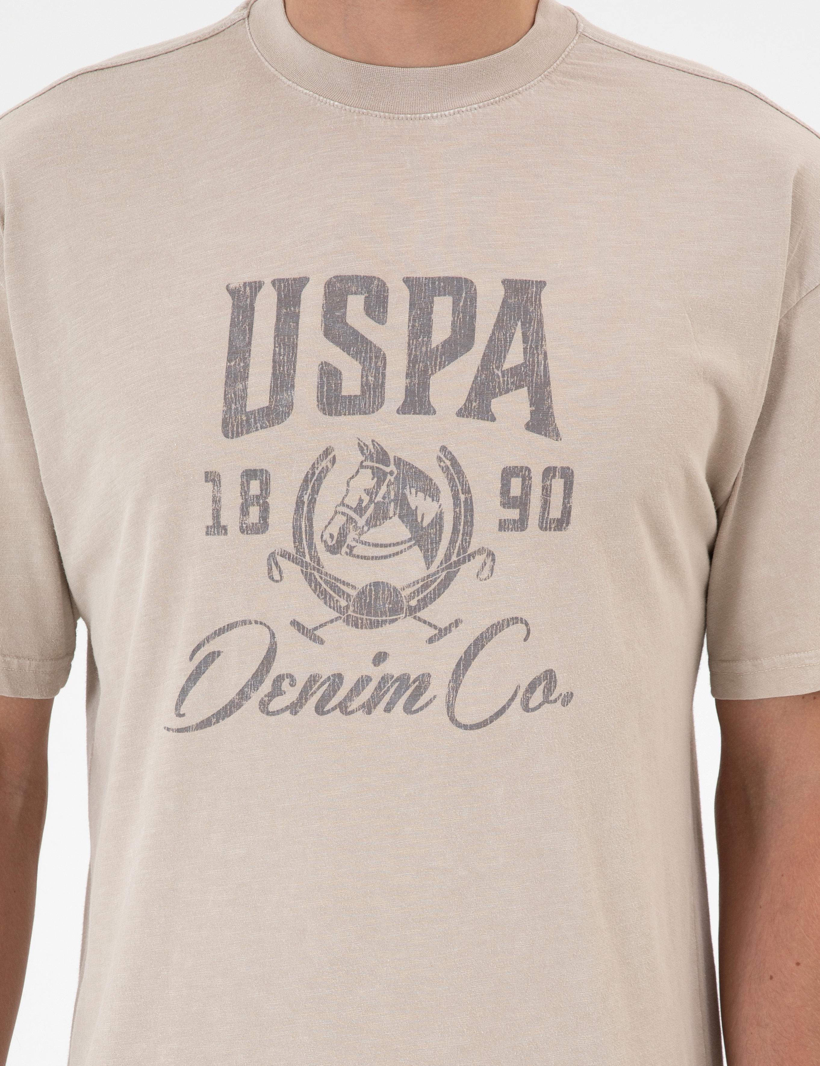تی شرت یقه گرد ریلکس مردانه یو اس پولو | U.S. Polo Assn. - تصویر 6
