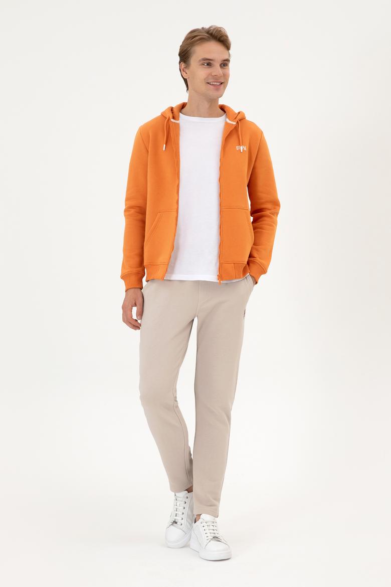 Erkek Regular Fit Bakır Şardonlu Örme Hırka - 50313755150