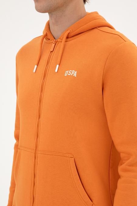 Erkek Regular Fit Bakır Şardonlu Örme Hırka