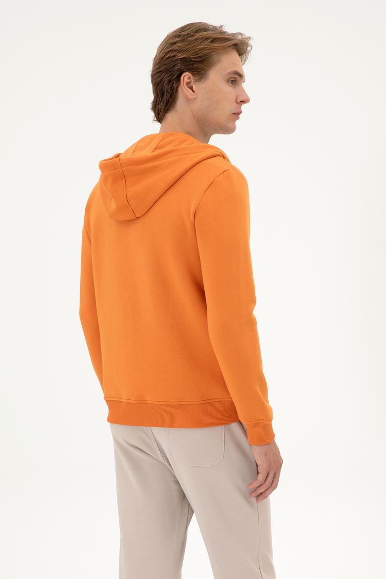 Erkek Regular Fit Bakır Şardonlu Örme Hırka - 50313755150