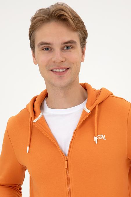 Erkek Regular Fit Bakır Şardonlu Örme Hırka