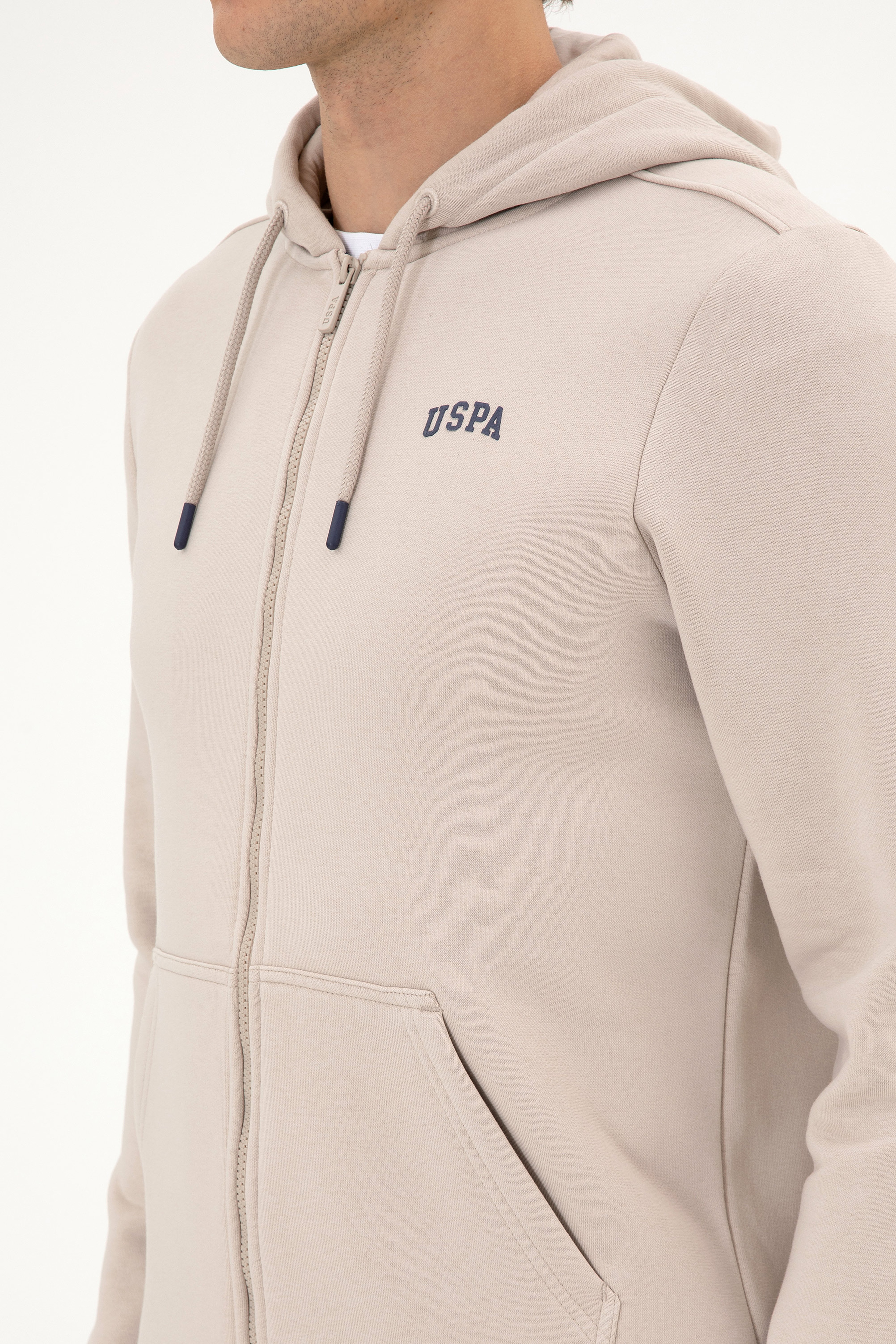Erkek Regular Fit Taş Şardonlu Örme Hırka - Image 7
