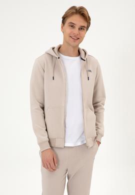 Erkek Regular Fit Taş Şardonlu Örme Hırka - 50313755139