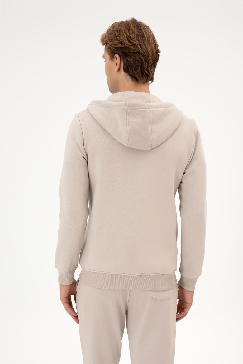 Erkek Regular Fit Taş Şardonlu Örme Hırka - 50313755139