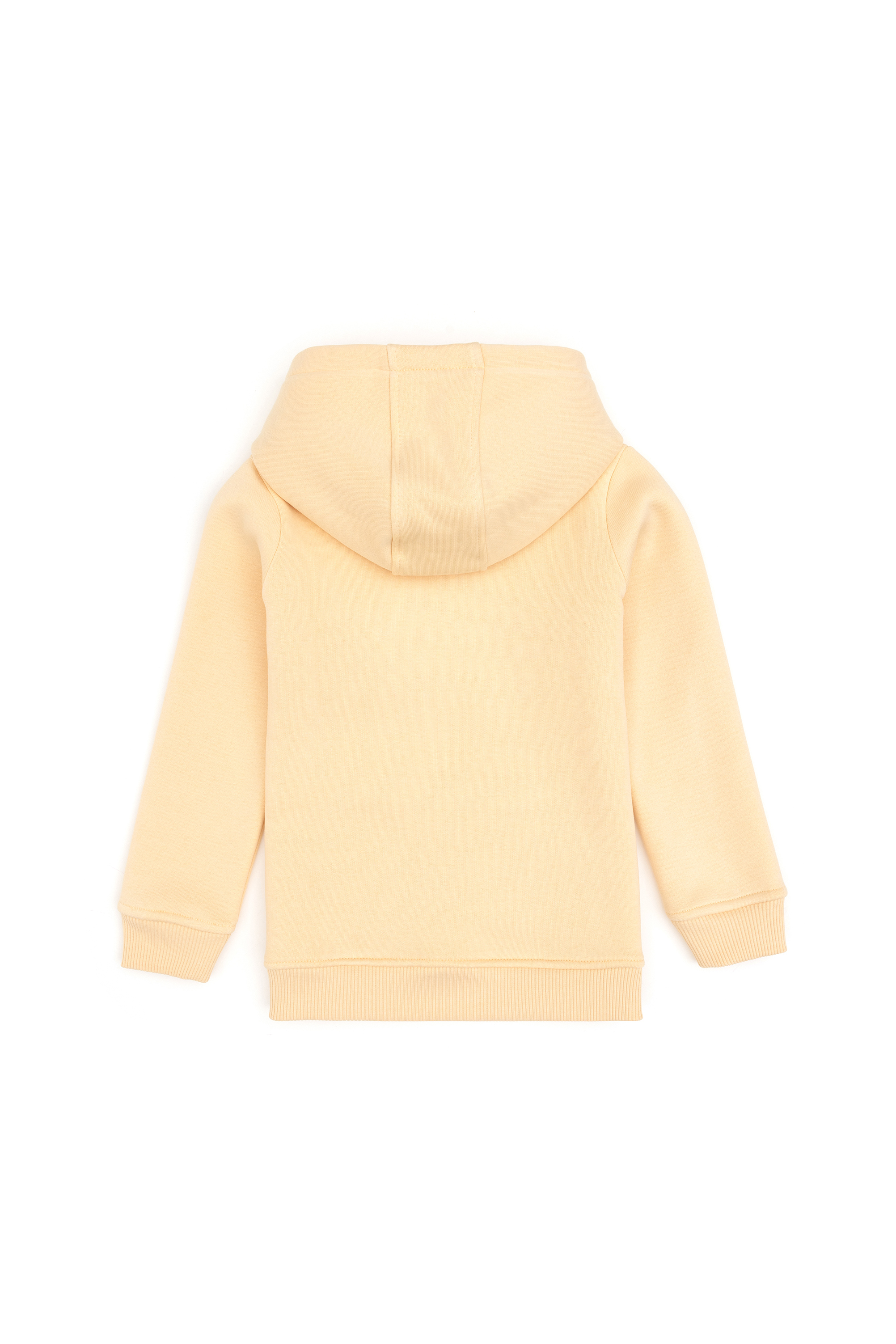 Kız Çocuk Kavun Kapüşonlu Şardonlu Basic Sweatshirt - Image 5