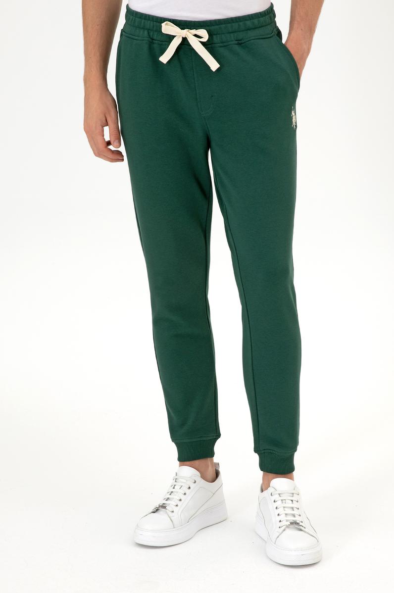 Erkek Koyu Yeşil Eşofman Altı