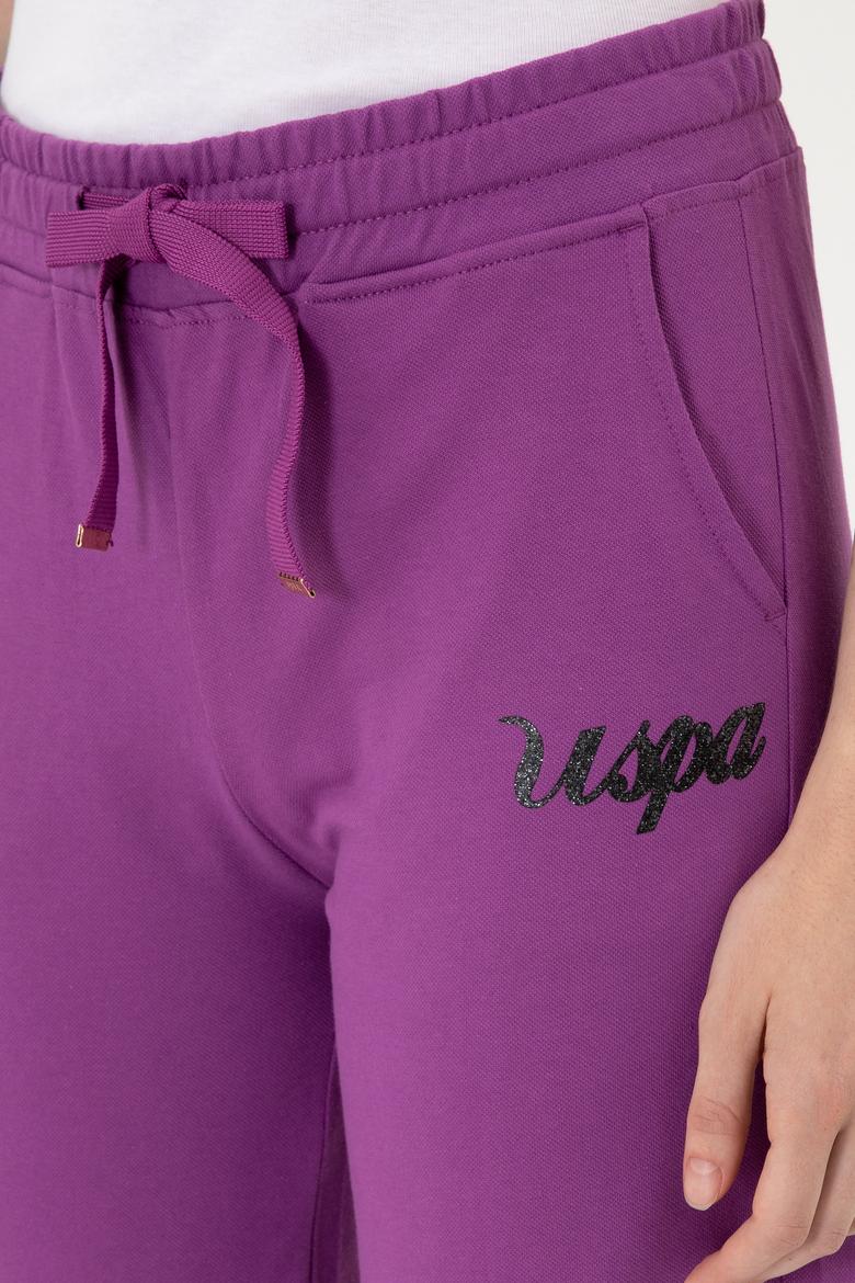 Kadın Menekşe Örme Şort - 50307841023