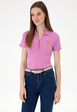 Kadın Fuşya Basic Tişört - 50300883077