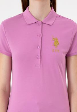 Kadın Fuşya Basic Tişört - 50300883077