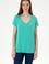 Kadın Mint Basic Tişört