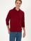 Erkek Regular Fit Kapüşonlu Bordo Basic Sweatshirt