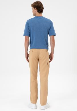 Erkek Camel Kanvas Pantolon - 50300441088