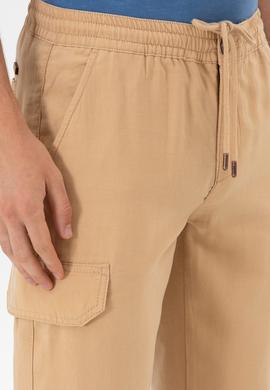 Erkek Camel Kanvas Pantolon - 50300441088