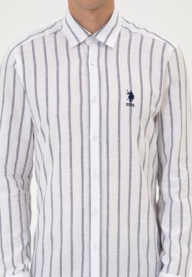 Erkek Beyaz Uzun Kollu Gömlek - 50316563014