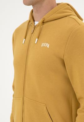 Erkek Regular Fit Hardal Şardonlu Örme Hırka - 50313755153