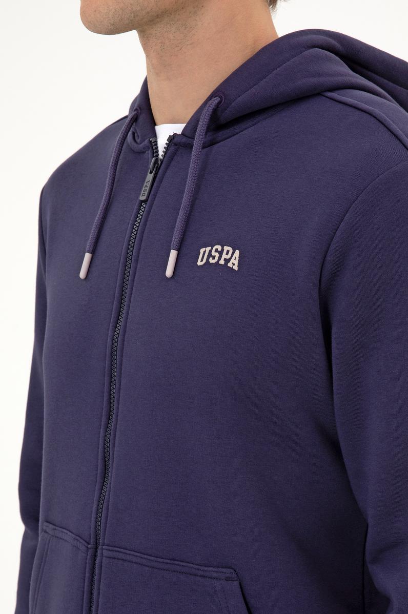 Erkek Regular Fit Mürdüm Şardonlu Örme Hırka