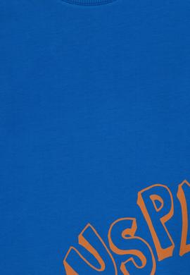 Erkek Çocuk Koyu Mavi Bisiklet Yaka Basic Sweatshirt - 50313979082