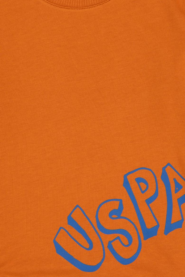 Erkek Çocuk Bakır Bisiklet Yaka Basic Sweatshirt - 50313979089