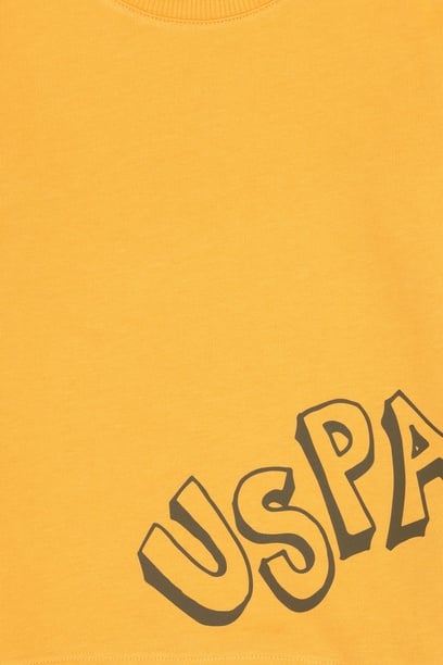 Erkek Çocuk Mango Bisiklet Yaka Basic Sweatshirt