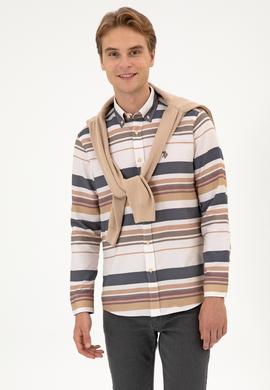 Erkek Camel Uzun Kollu Gömlek - 50316666006