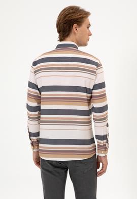 Erkek Camel Uzun Kollu Gömlek - 50316666006