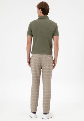 Erkek Koyu Haki Kanvas Pantolon - 50300438269