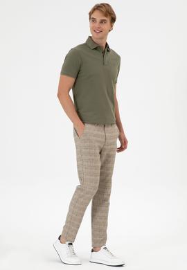Erkek Koyu Haki Kanvas Pantolon - 50300438269
