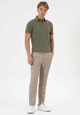Erkek Koyu Haki Kanvas Pantolon - 50300438269