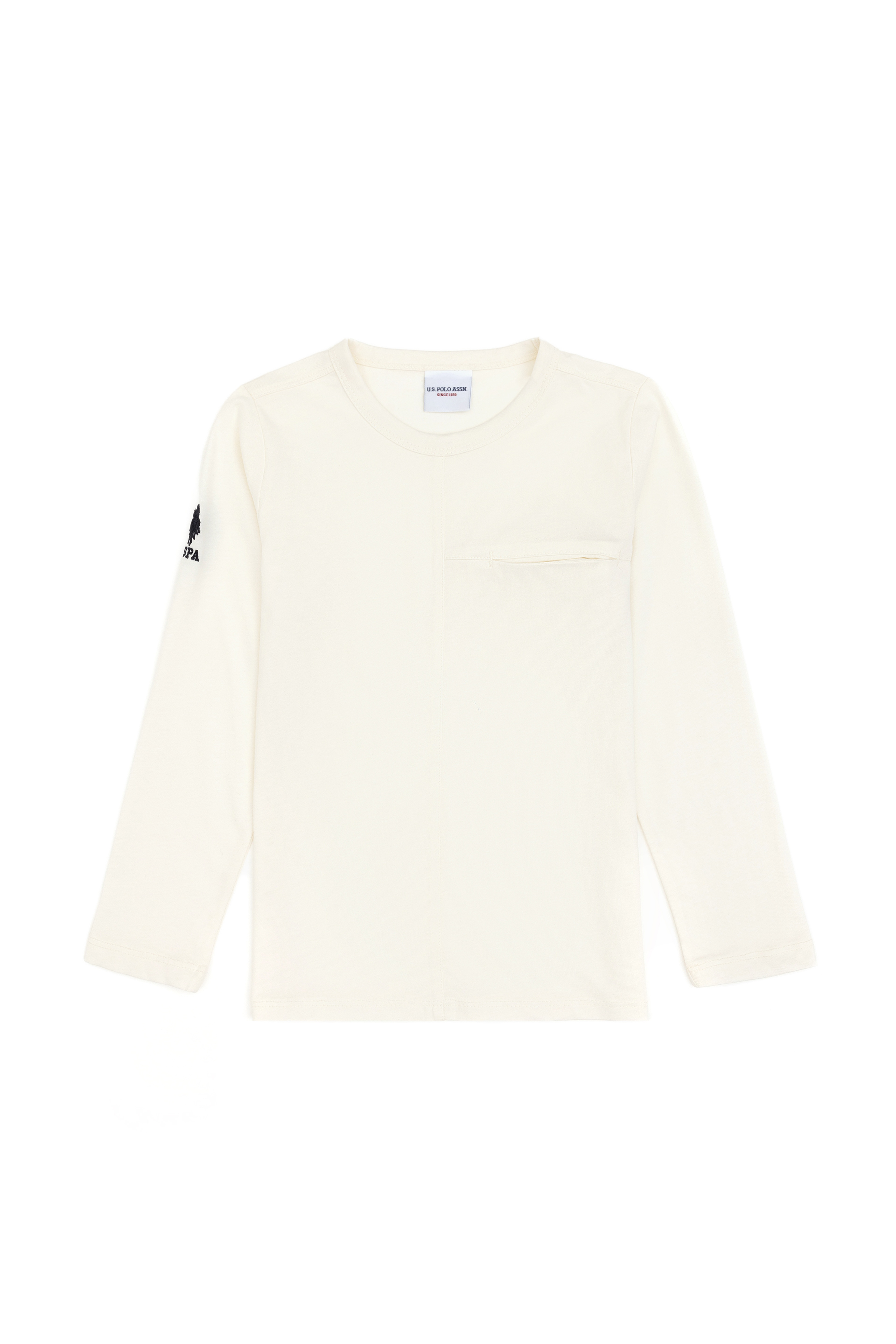 Erkek Çocuk İnci Bisiklet Yaka Sweatshirt