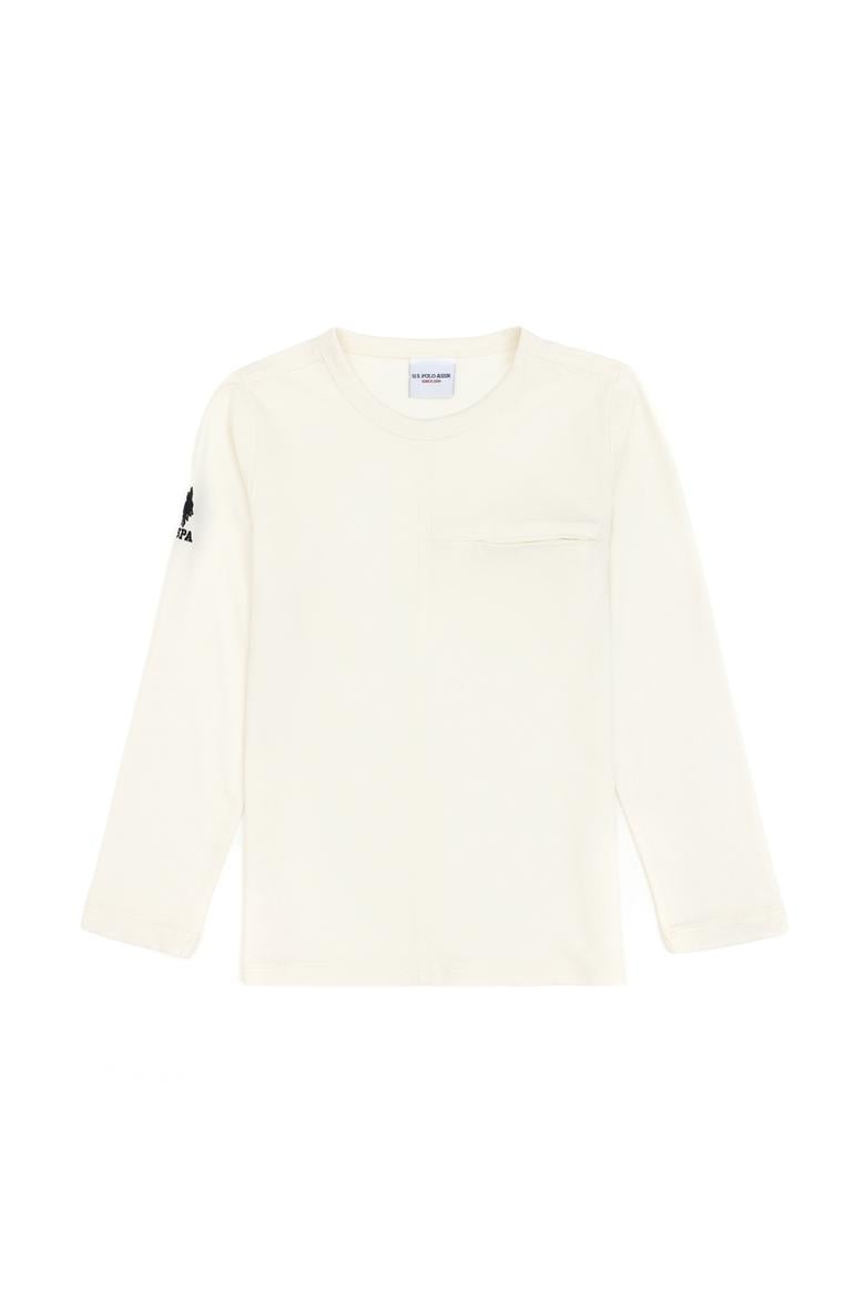 Erkek Çocuk İnci Bisiklet Yaka Sweatshirt - 50314028127