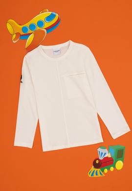 Erkek Çocuk İnci Bisiklet Yaka Sweatshirt - 50314028127