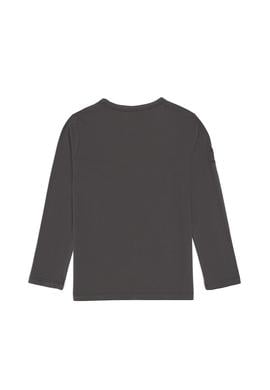 Erkek Çocuk Gri Bisiklet Yaka Sweatshirt - 50314028140