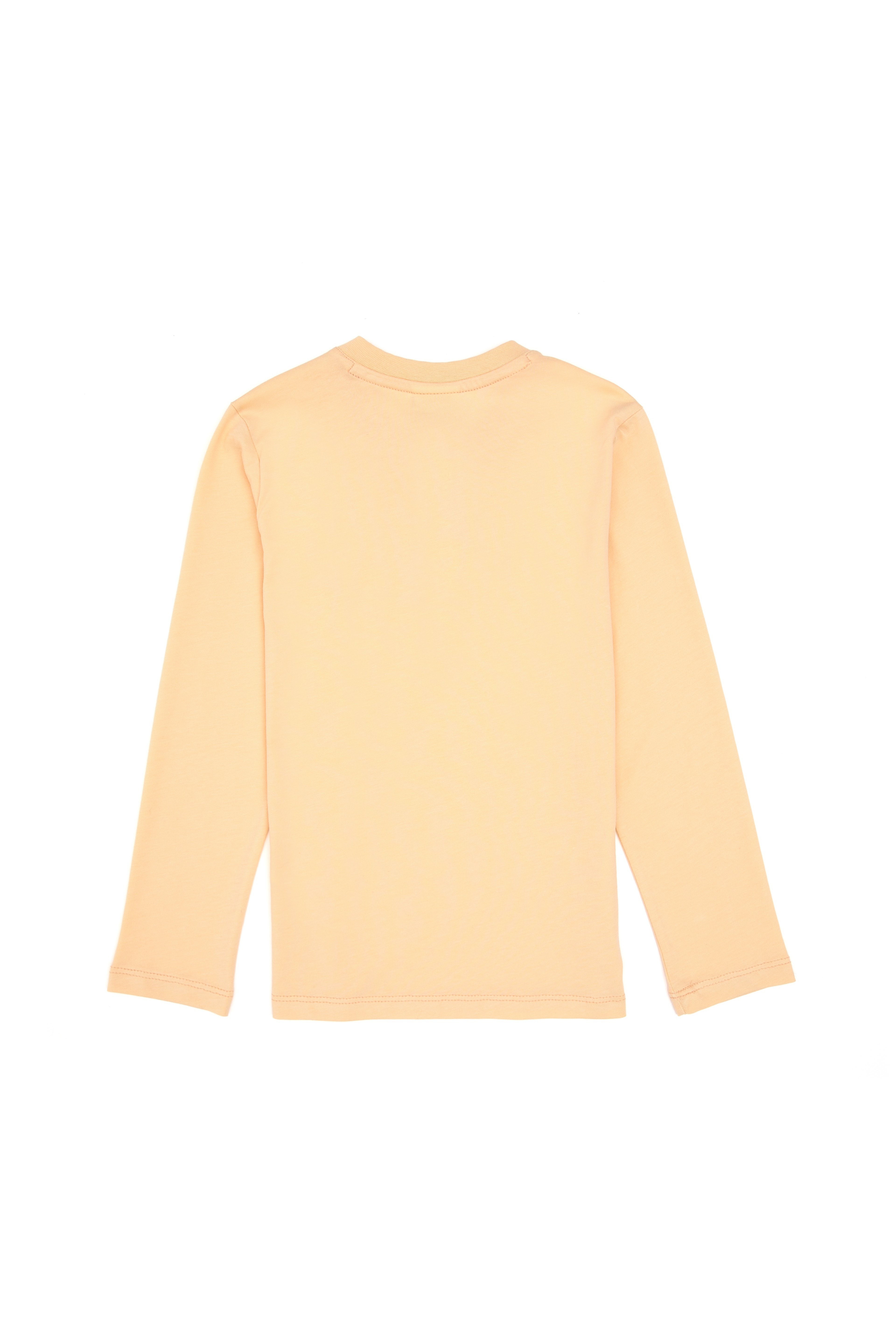 Erkek Çocuk Ekru Bisiklet Yaka Sweatshirt