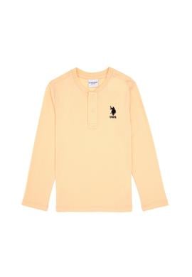 Erkek Çocuk Ekru Bisiklet Yaka Sweatshirt - 50314909034