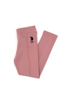 Kız Çocuk Orkide Nervürlü İnterlok Tayt - 50316891025