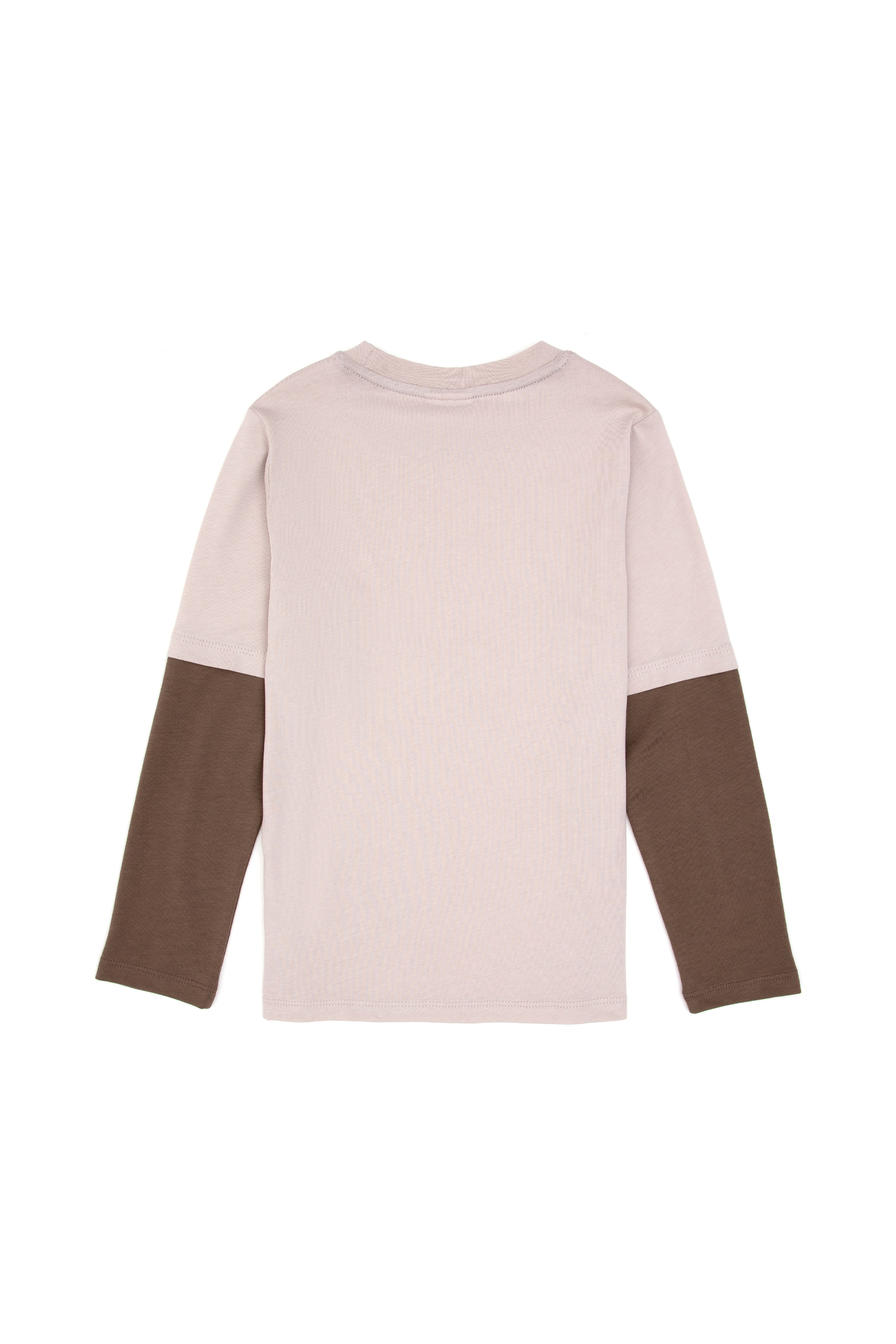 Erkek Çocuk Taş Bisiklet Yaka Basic Sweatshirt