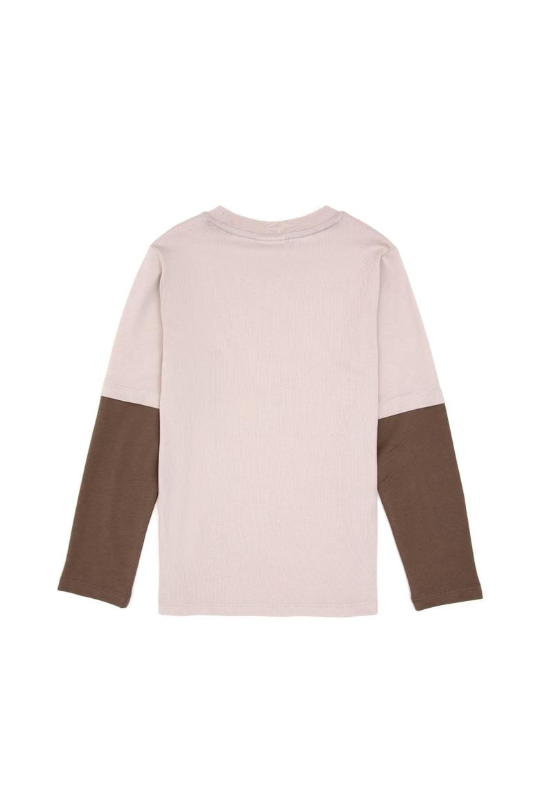 Erkek Çocuk Taş Bisiklet Yaka Basic Sweatshirt - 50313996006