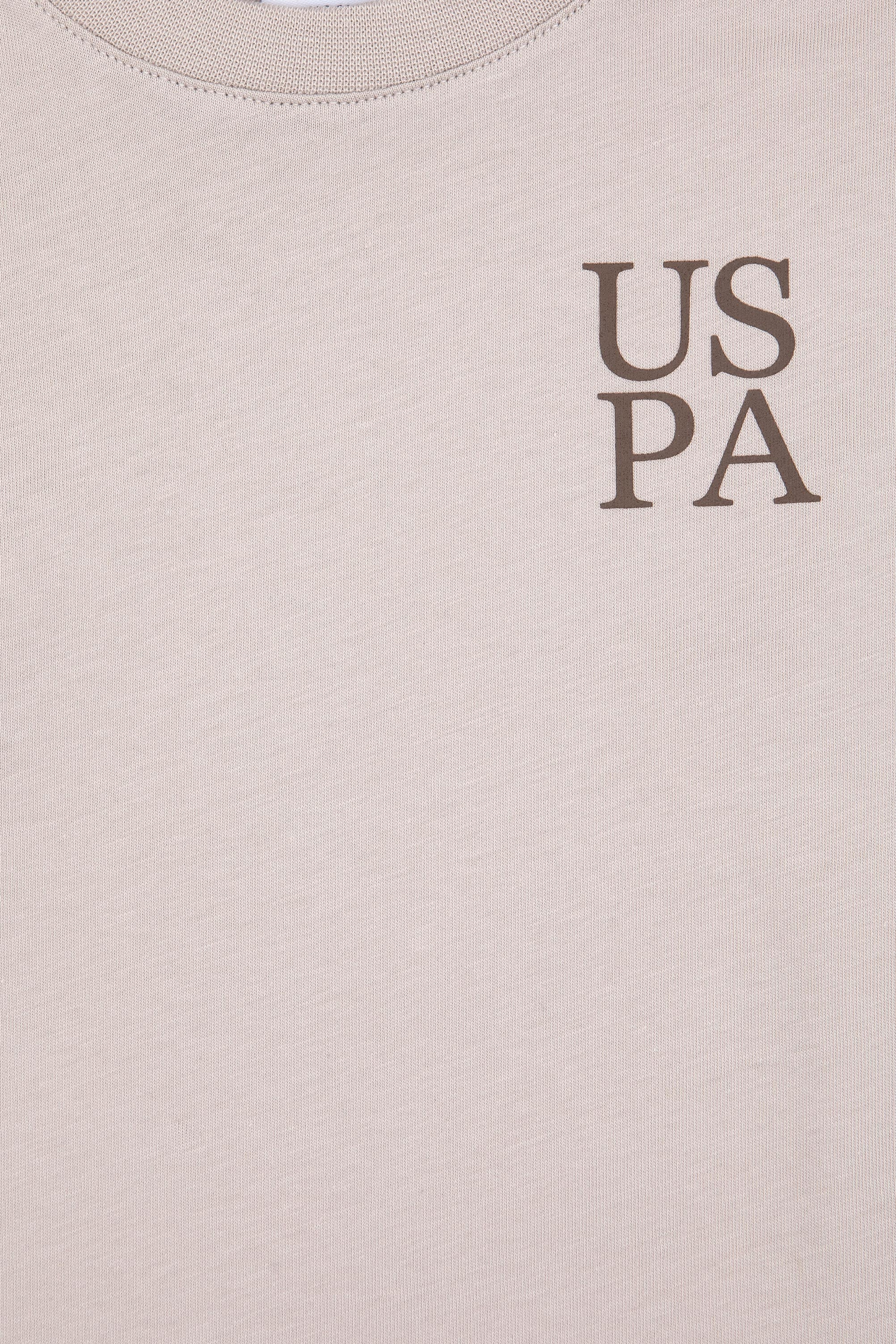 Erkek Çocuk Taş Bisiklet Yaka Basic Sweatshirt - Image 4